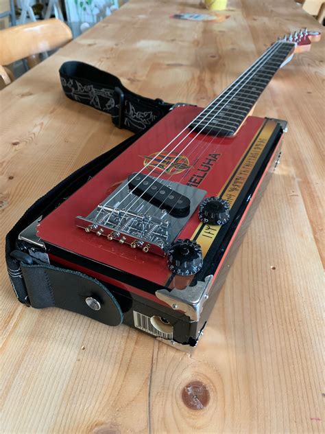 four string electric cigar box guitar|justin johnson cigar box guitar.